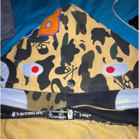 Bape X Mastermind Double Hood Hoodie - Picture 11 of 12